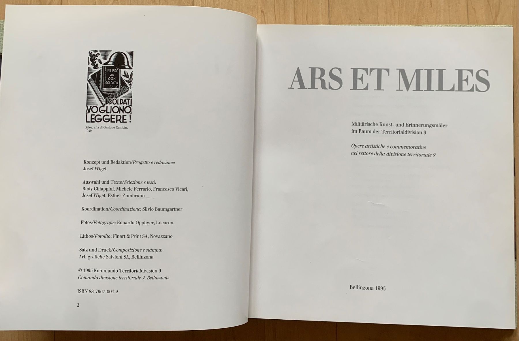 Bücher: Buch Ars et Miles – Gebraucht aus Goldingen von Bergler012 1