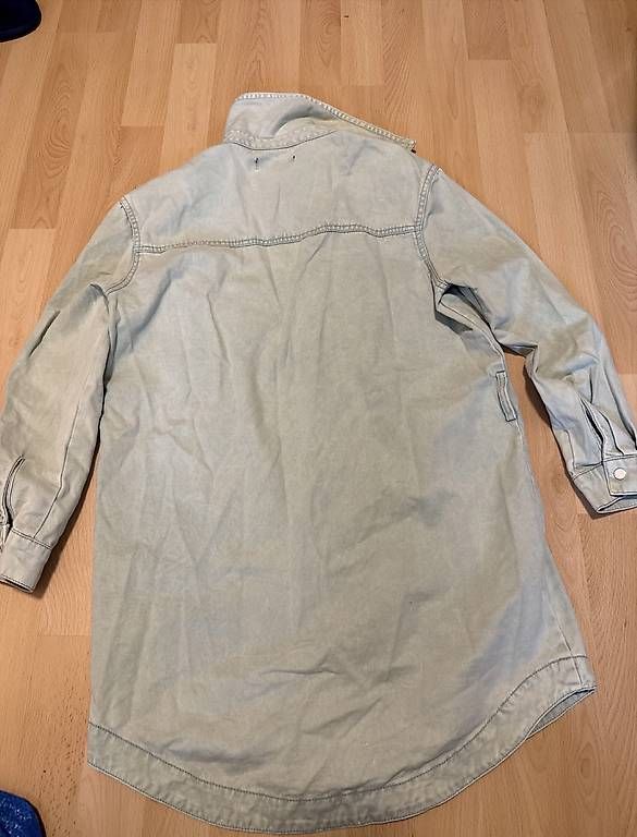 Robes: Hellgrünes Jeansblusenkleid – D'occasion à Alchenflüh par selina077 1