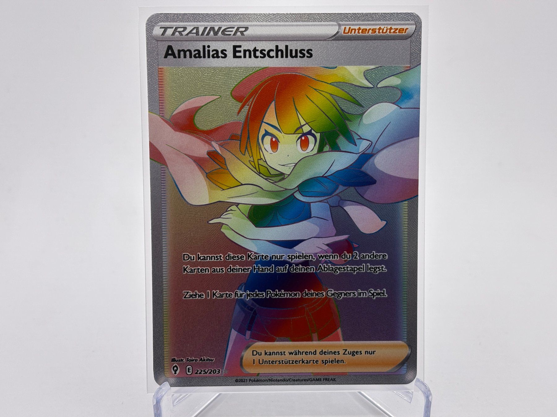 Pokémon Carte collezionabili: Drachenwandel - Amalias Entschluss  (EVS 225) - DE – Nuovo (secondo la descrizione) da Allschwil venduto da Bullach
