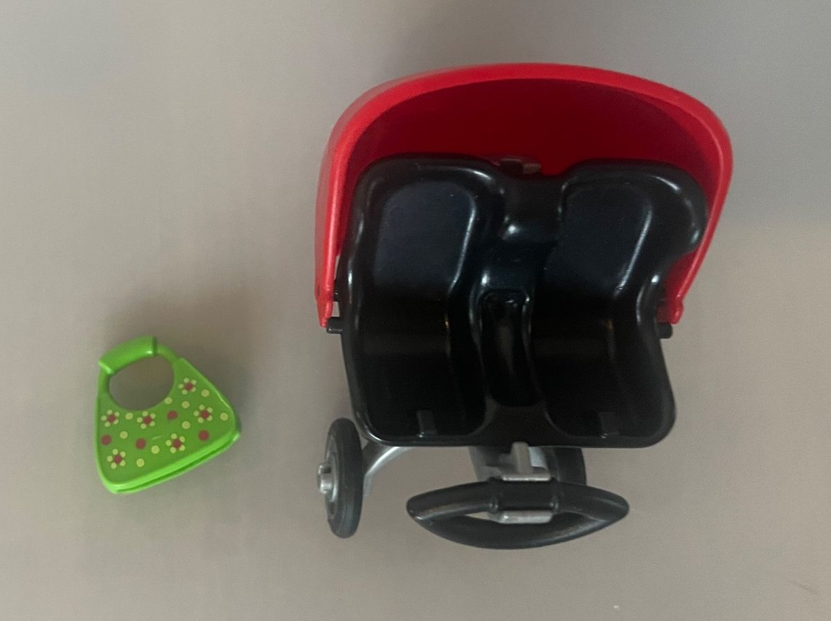 Playmobil Giocattoli: Playmobil Set - Mutter mit zwei Babys im Kinderwagen – Usato da Seelisberg venduto da Mira1313 3