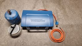 Campingaz 400 SG Campinggrill / Kocher – komplettes Set mit