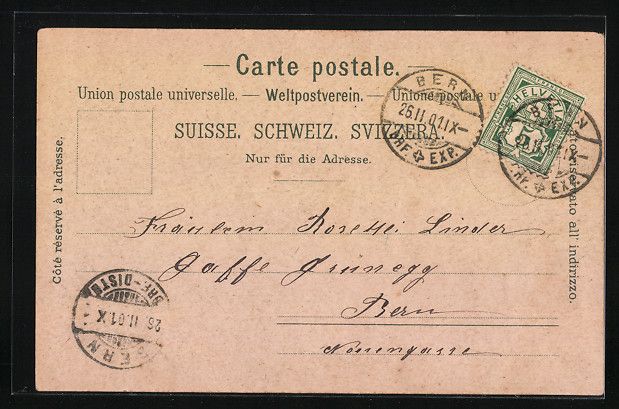 Cartes postales: Litho Bern, Berner Oberland, Berghotel u – D'occasion à Berlin par bartko-reher 1