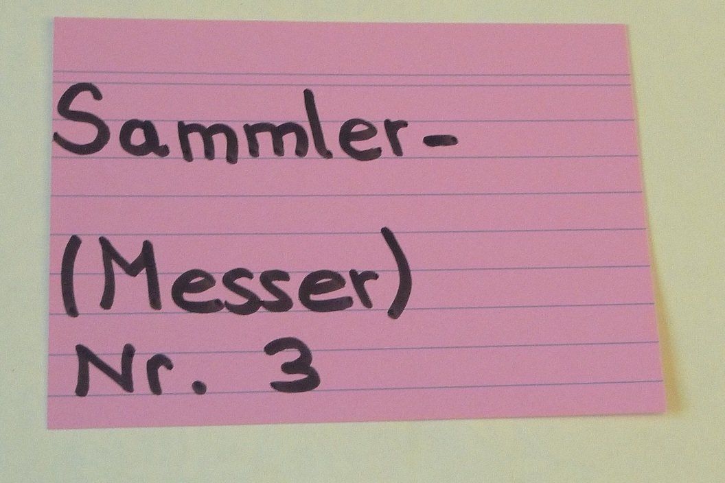 Accessori: Sammler-(Messer) Nr.3 – Usato da Bern venduto da bn1640 4