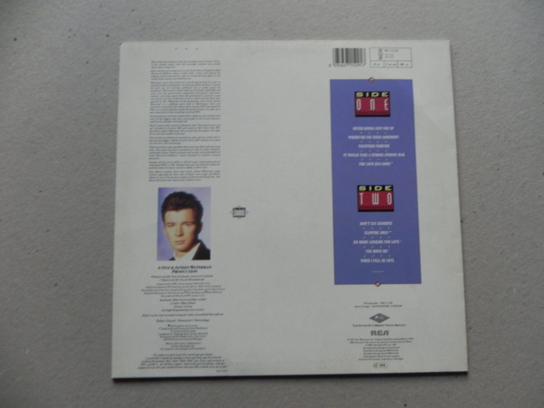 Dischi in vinile: LP brit. Pop Sänger Rick Astley 1987 Whenever you.. – Usato da Siebnen venduto da krimsie 1