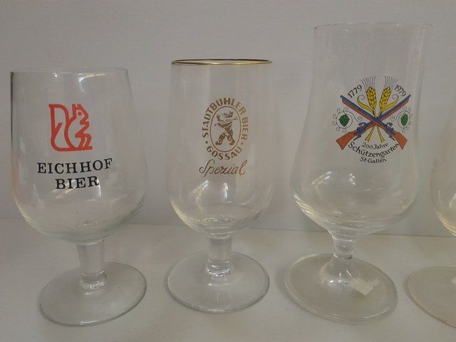 Verres: Bier Biergläser verschiedener Brauereien – D'occasion à St.Gallen par Stocken64 2