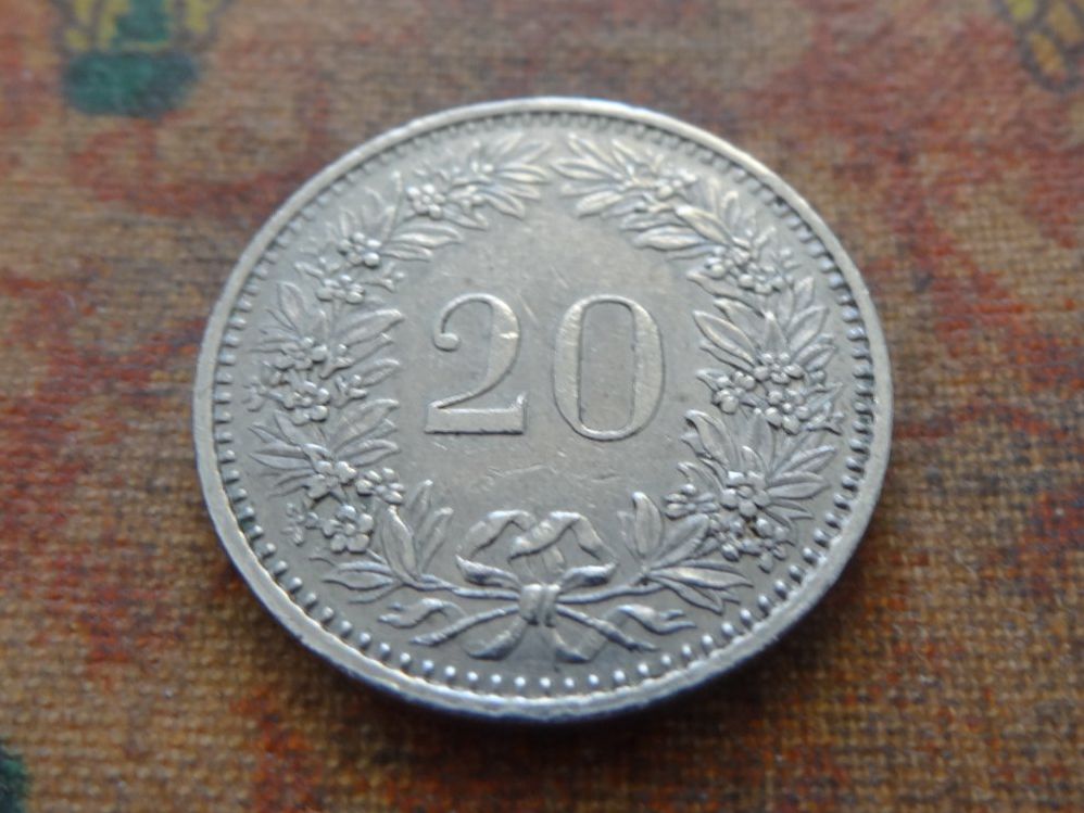 Tutti le monete: 20 Rp. 1983 – Usato da Romanel-sur-Lausanne venduto da Swift13 1