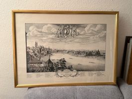 Emmanuel Büchel (1705-1775) Stadt Basel von der St.Alban Vor