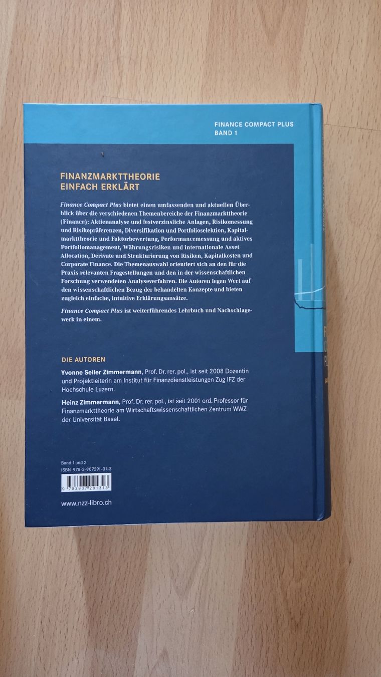 Libri: FINANCE COMPACT PLUS BAND 1 Buch – Nuovo (secondo la descrizione) da Basel venduto da claudi88 1