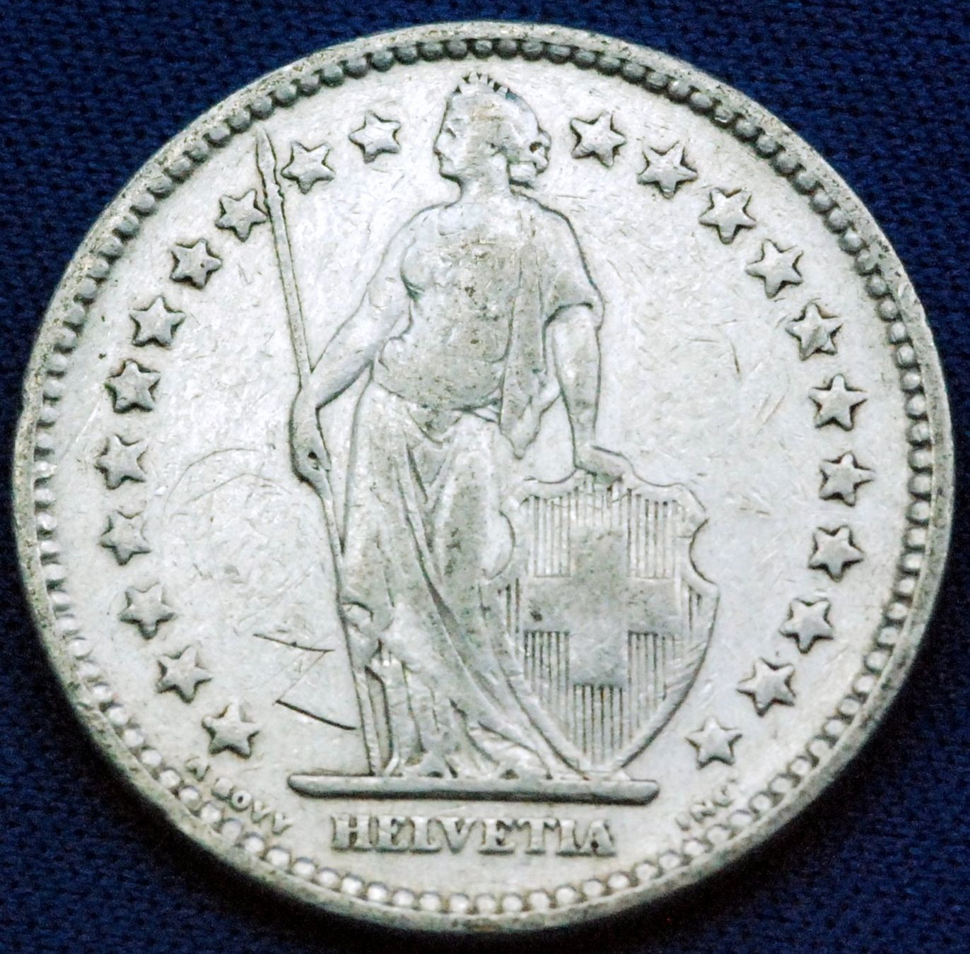 Alle Münzen: Silberner 2.- Jg. 1913, Rar – Gebraucht aus Mühlethal von sowato 1