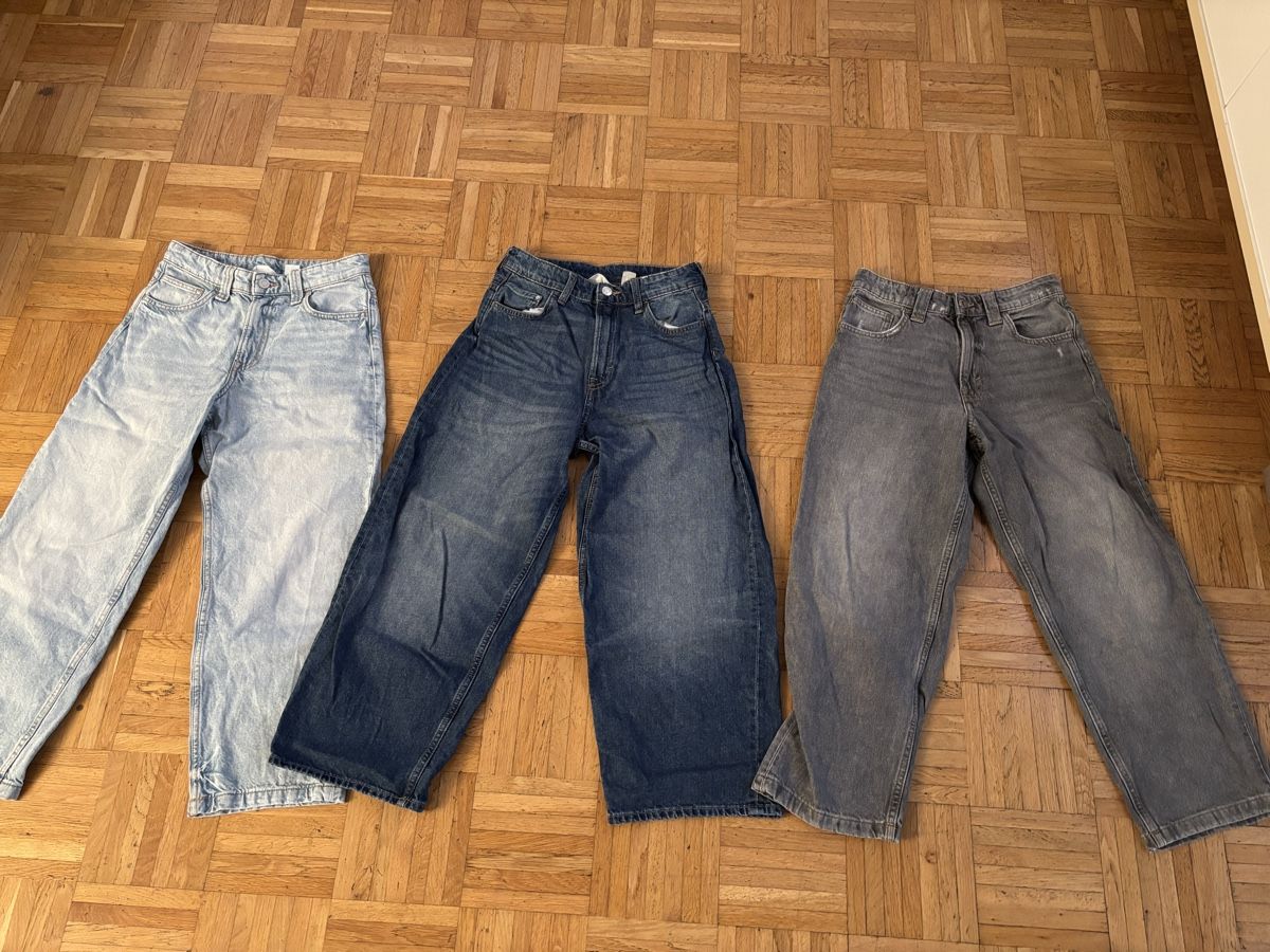 H&M Pantaloni: Baggy Jeans 140 – Usato da Matten b. Interl venduto da pimkie84