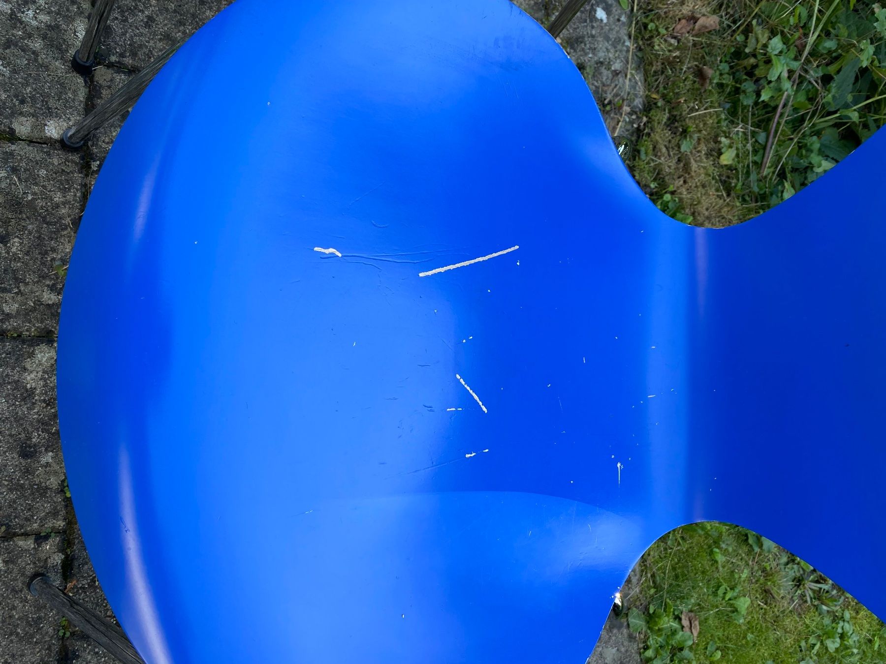 Fritz Hansen Stühle: Fritz Hansen Stühle blau 3 Stk. – Gebraucht aus Rabius von bri_ca76 3