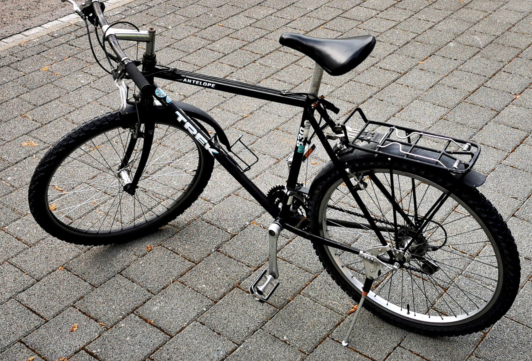 Trek Velos: Trek 830 Antelope Velo Schwarz – Gebraucht aus Wohlen AG von Sreichmuth 1