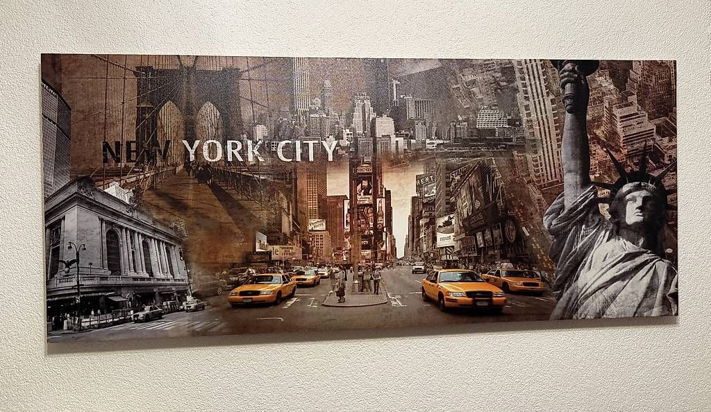 Poster & Bilder: New York Leinwand Bild – Gebraucht aus oensingen von df1988