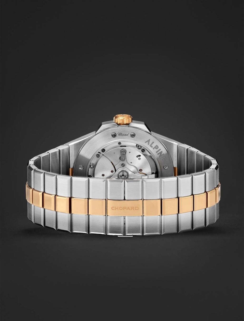 Chopard Orologi: Chopard Alpine Eagle 41mm — Acier & Or Rose – Usato da Cheyres venduto da Helvetic-Watches 3