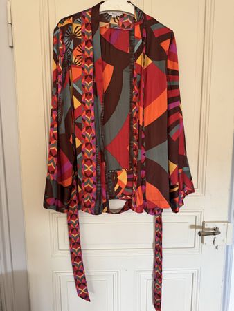 Set Next Hose und Oberteil Bunt,  44 Neuwertig