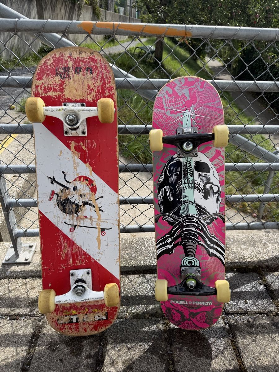 Skateboards: Zwei Skateboards – Usato da Zürich venduto da Garfield80 1