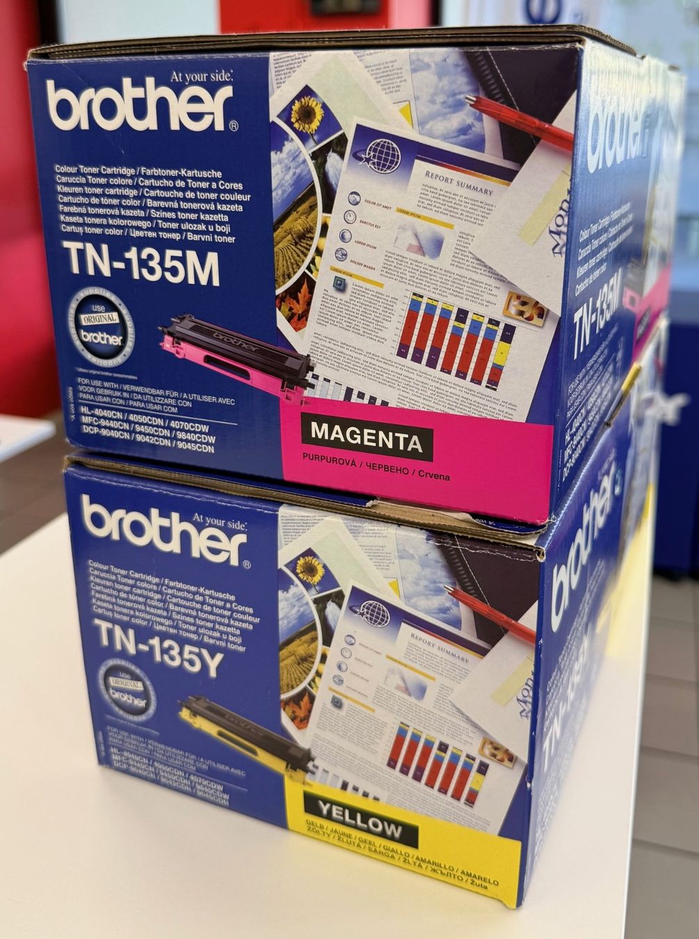 Brother Cartucce per stampanti & toner: Toner originale Brother 135M/Y – Usato da Bellinzona venduto da Ario13 1