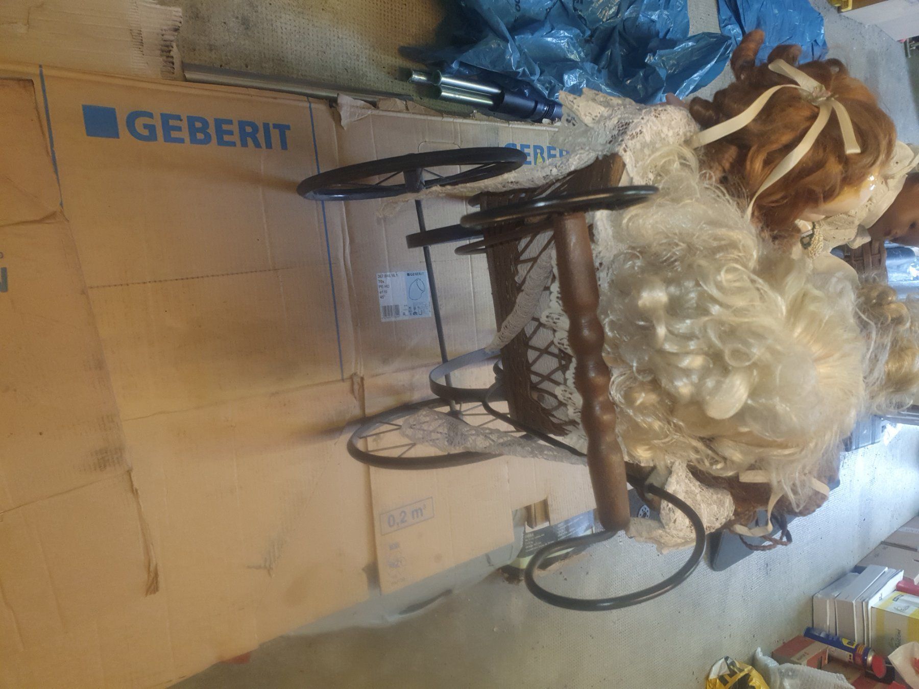 Carrozzine per bambole: Puppen wagen  Mit 5 puppen – Usato da Basel venduto da Meti200 5