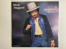 Merle Haggard LP - His Epic Hits
