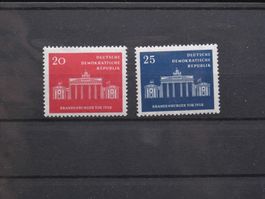 DDR 1958 Brandenburger Tor **