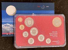 Münzsatz Schweiz 2004 stgl