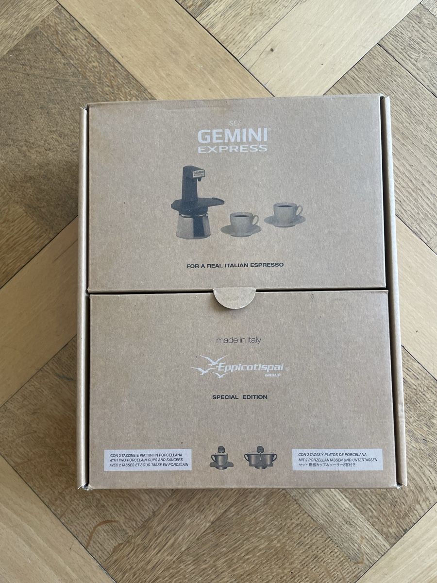Kaffeemaschinen & Espressomaschinen: Set Gemini express – Neu und originalverpackt aus Zürich von Willy_Wonka 3