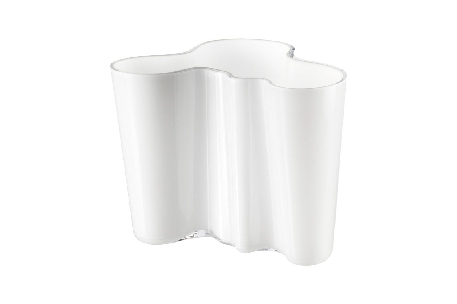 Iittala Vasen & Gefässe: 1 x Iittala Aalto: Vase opal 12cm – Neu und originalverpackt aus Mönchaltorf von godetra