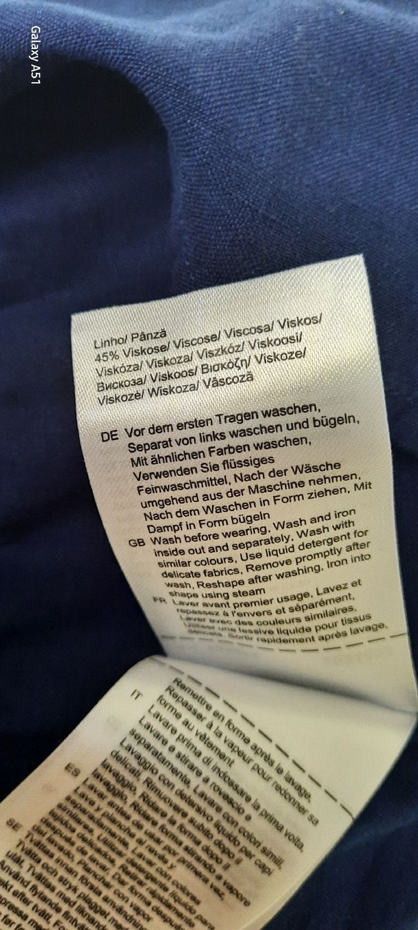 Cecil Kleider: ***CECIL*** Leinenkleid dunkelblau Gr M – Gebraucht aus Wädenswil von H2H_Secondhandshop 8