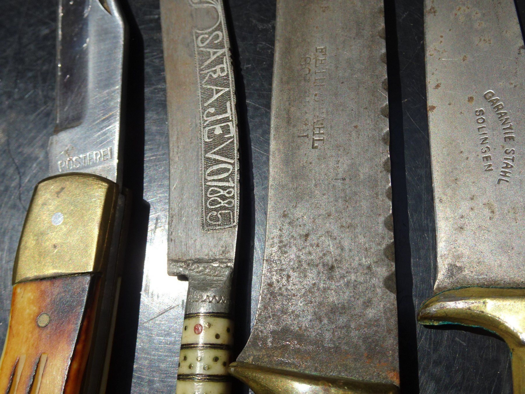 Posate: Posten Messer Jagdmesser Sackmesser Sarajevomesser – Usato da Siebnen venduto da niki61 5