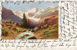 Piz Bernina   GR      um  1 9 0 5