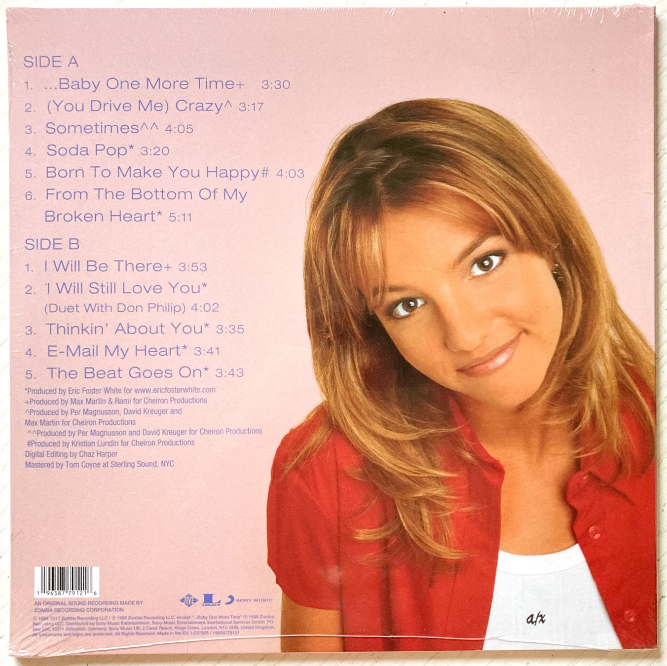 Dischi in vinile: BRITNEY SPEARS - ... BABY ONE MORE TIME – Nuovo e nell'imballaggio originale da Bottens venduto da hotter-than-hell 1