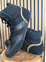 Everlast Boxing Shoes Black & Gold