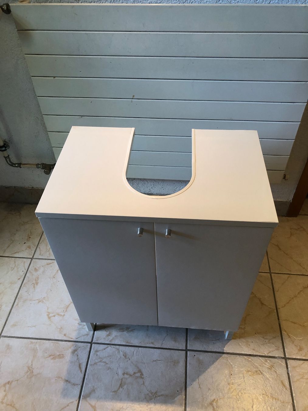 Mobili per bagno: Waschbeckenunterschrank weiss – Usato da Zürich venduto da swinguin 2