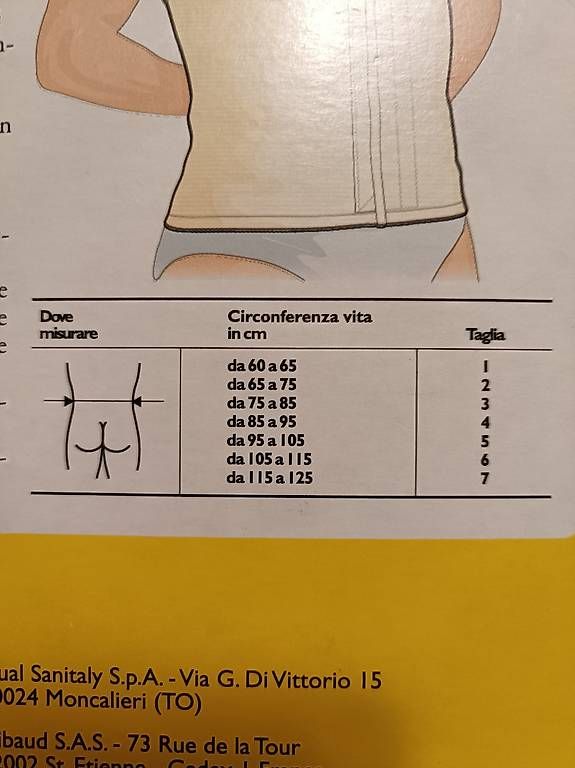 Attrezzature mediche: GIBAUD – Postoperatives Bauchgurt elastisch (NEU) – Nuovo e nell'imballaggio originale da Rancate venduto da Solo_cose_belle 9