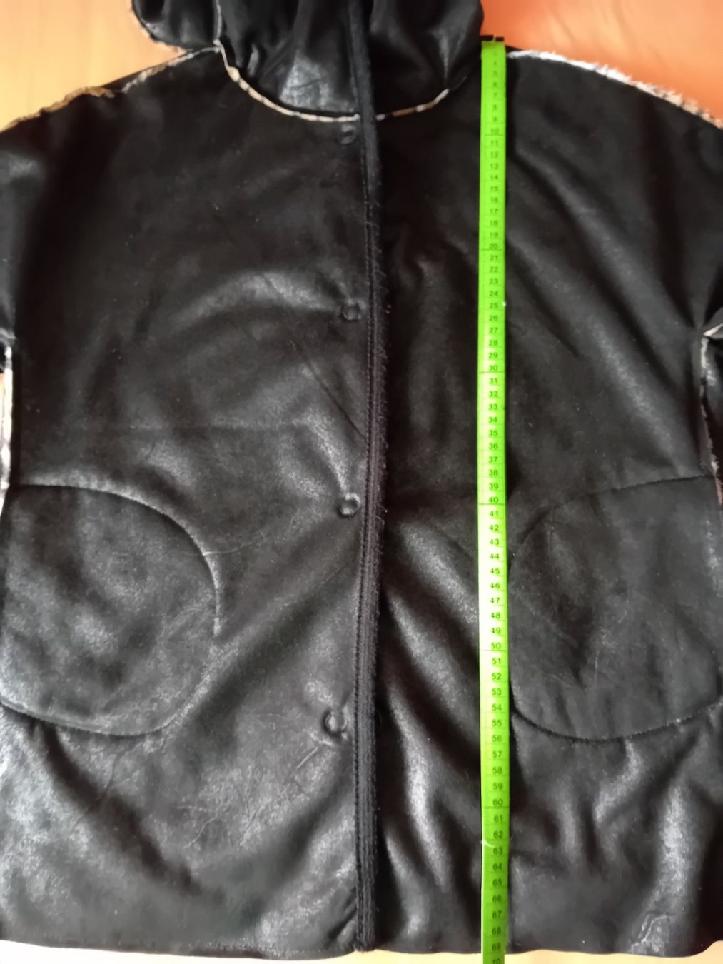 Cappotti: Mantel Damen reversible, Leopard oder schwarz, Gr. 38, NEU – Nuovo (secondo la descrizione) da Stansstad venduto da R.Anna 7