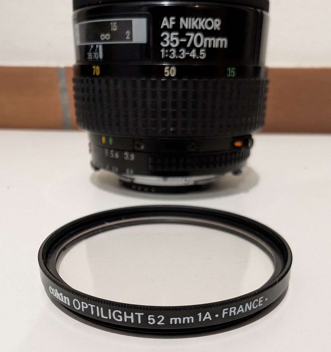 Nikon Fotocamera: Nikon F-601 Spiegelreflexkamera mit Objektiv – Difettoso da Pfaffhausen venduto da angliker 8