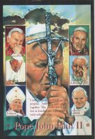 Liberia 2000 "Papst Johannes Paul II" Mi.Nr. 3074/79 **