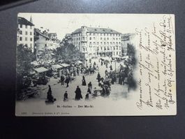 AK Markt St.Gallen belebt,  **