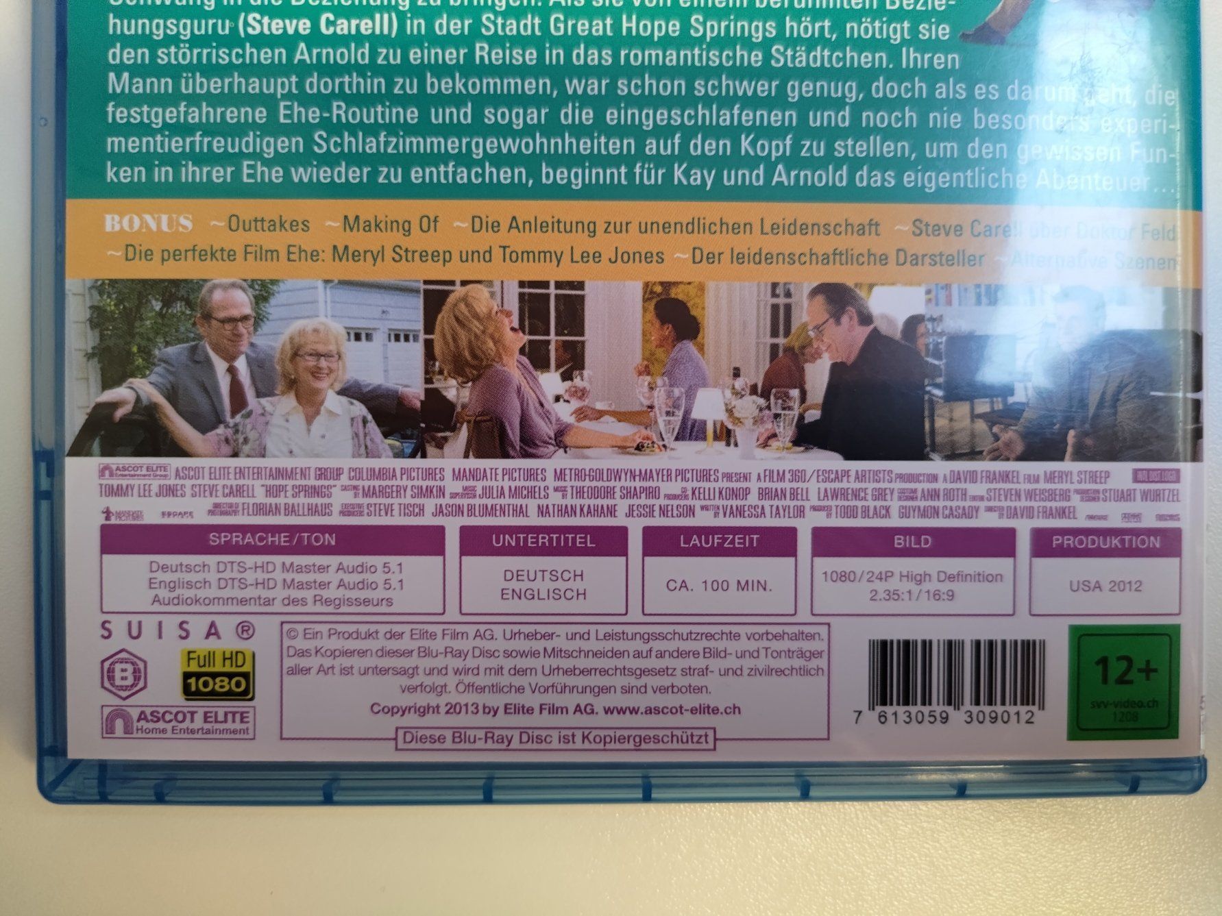 Tutti i DVDs: Hope Springs – Usato da Liestal venduto da Kratzilla 3