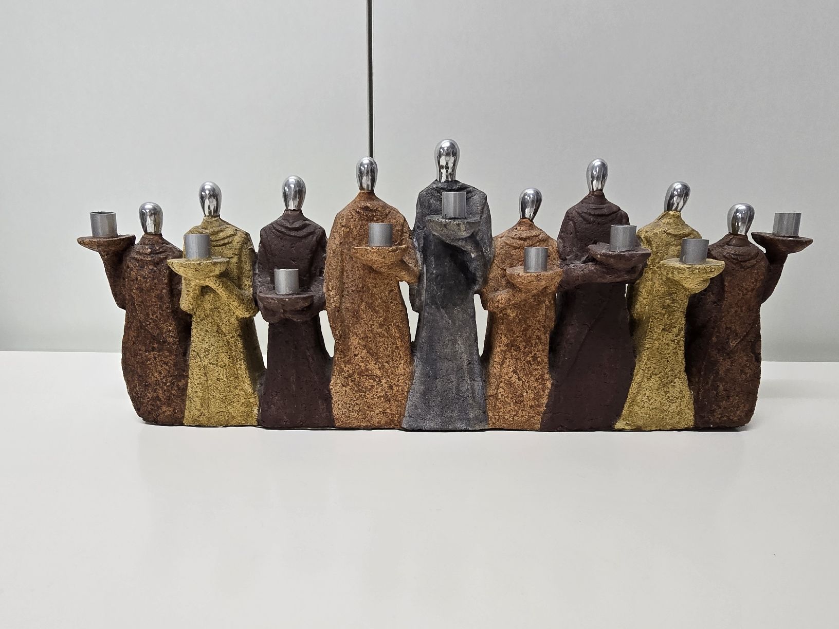 Portacandele: Kerzenständer Figuren mit Kerzen – Usato da St. Gallen venduto da CAPYCORP
