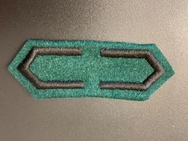 Parkbalken Infanterie für Ärmelpatten Schweizer Armee