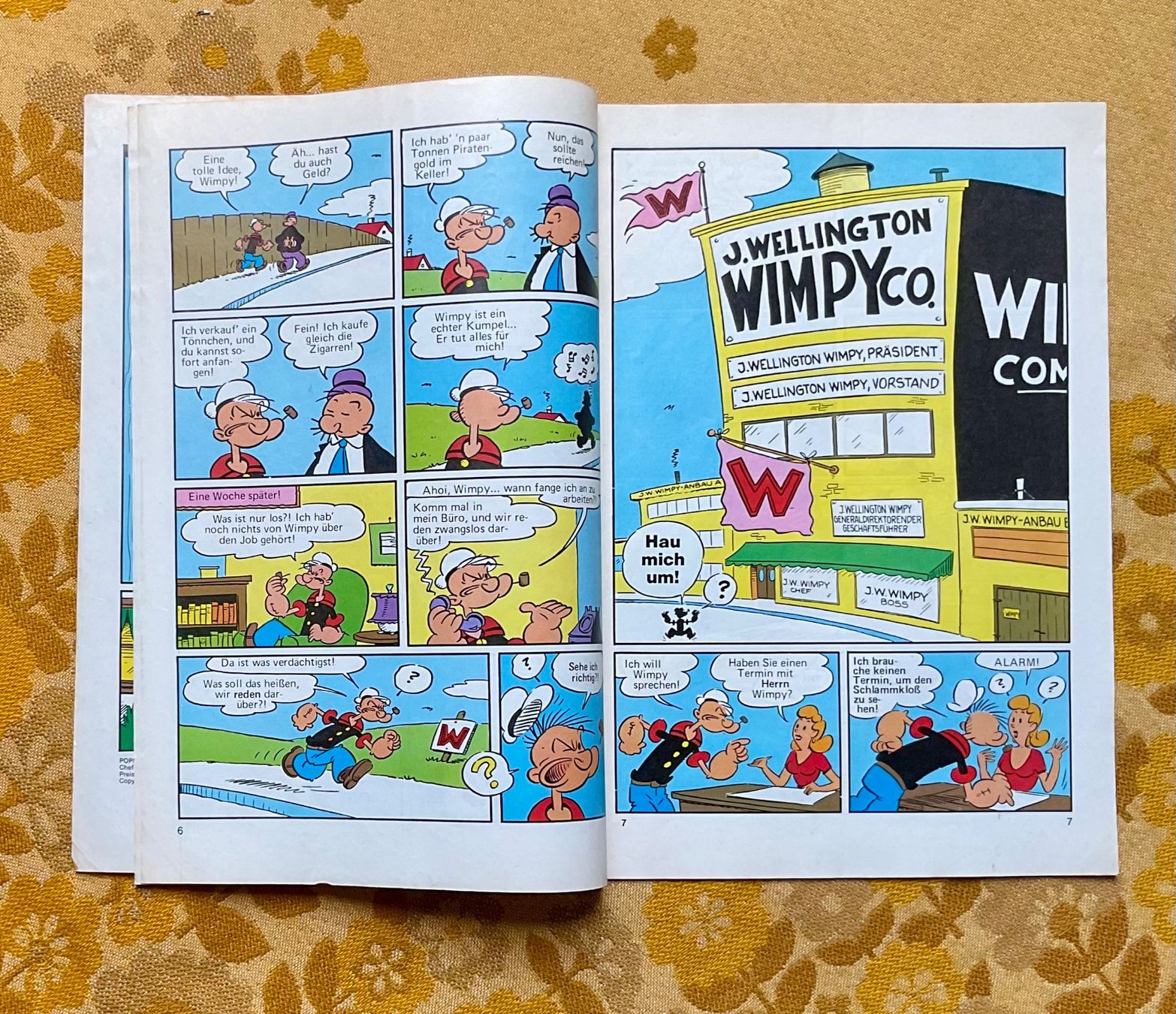 Fumetti: Popeye der Seemann Heft Nr 7 von 1983 – Usato da Endingen venduto da nathan05 2