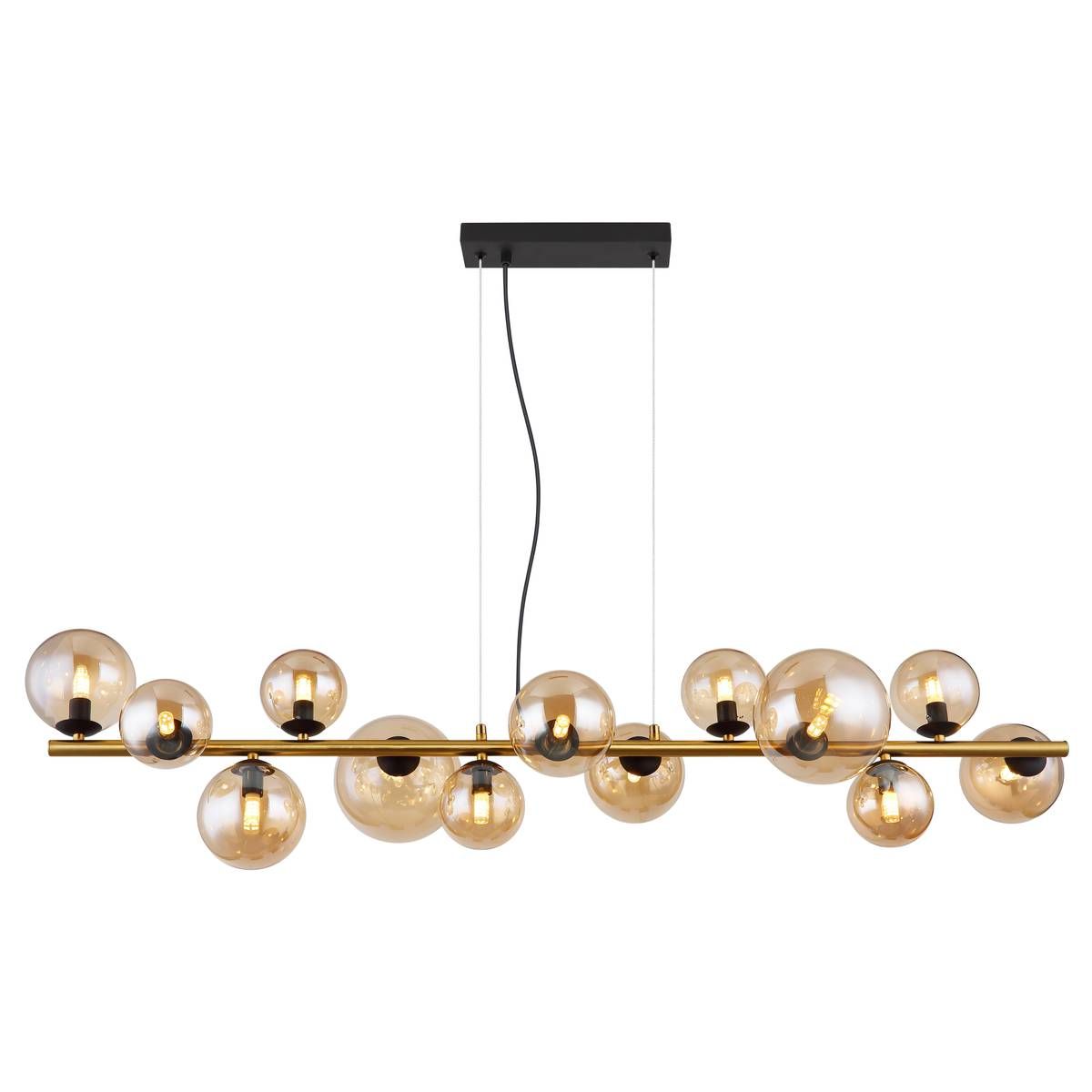 Lampadari & plafoniere: Pendelleuchte, Glas, 120 cm x 35 cm – Nuovo (secondo la descrizione) da Kreuzlingen venduto da Smart-Light 6