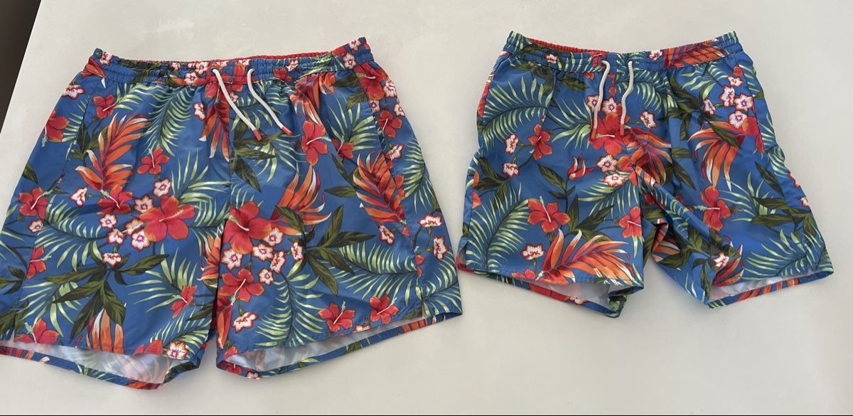 Costumi da bagno: Neu Boxer-Badeanzug, Vater und Sohn – Nuovo (secondo la descrizione) da Riva San Vitale venduto da anouky01 1