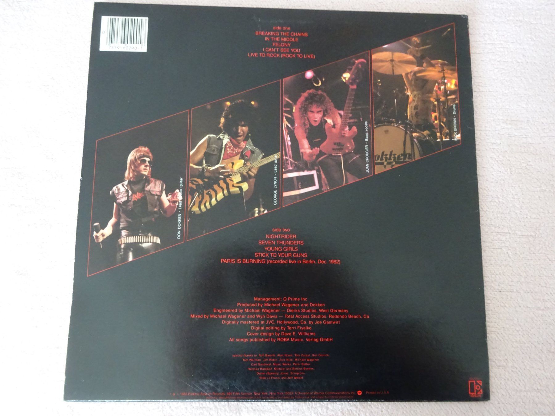 Schallplatten: DOKKEN ** BREAKING THE CHAINS ** EXCELLENT – Gebraucht aus Luzern von xrayspex99 2