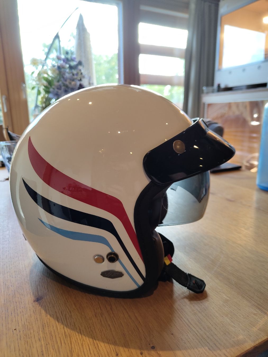 Casques & visières: Motorradhelm LAZER, weiss, Grösse S – D'occasion à Wiggiswil par mic_s7dj 1