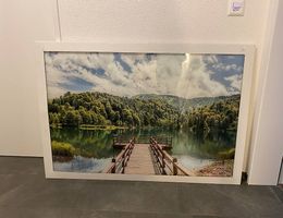 Glasfoto-Bild 80 x 60cm