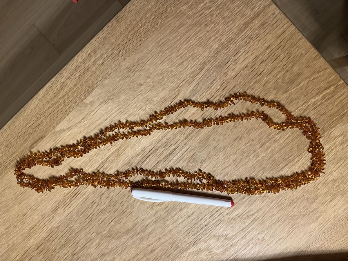 Catenine: Bernsteinkette / Long Amber Necklace – Nuovo e nell'imballaggio originale da Affoltern am Albis venduto da dan_jm8b 1
