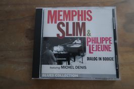 MEMPHIS SLIM & PHILIPPE LeJEUNE - DIALOG IN BOOGIE - CD