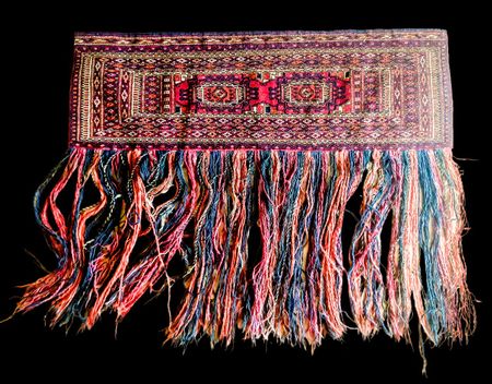 Afghan Stammeskunst-Wandteppich Jalar tapis tribal mural